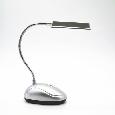 Mini flexible 8led reading light with steel gooseneck